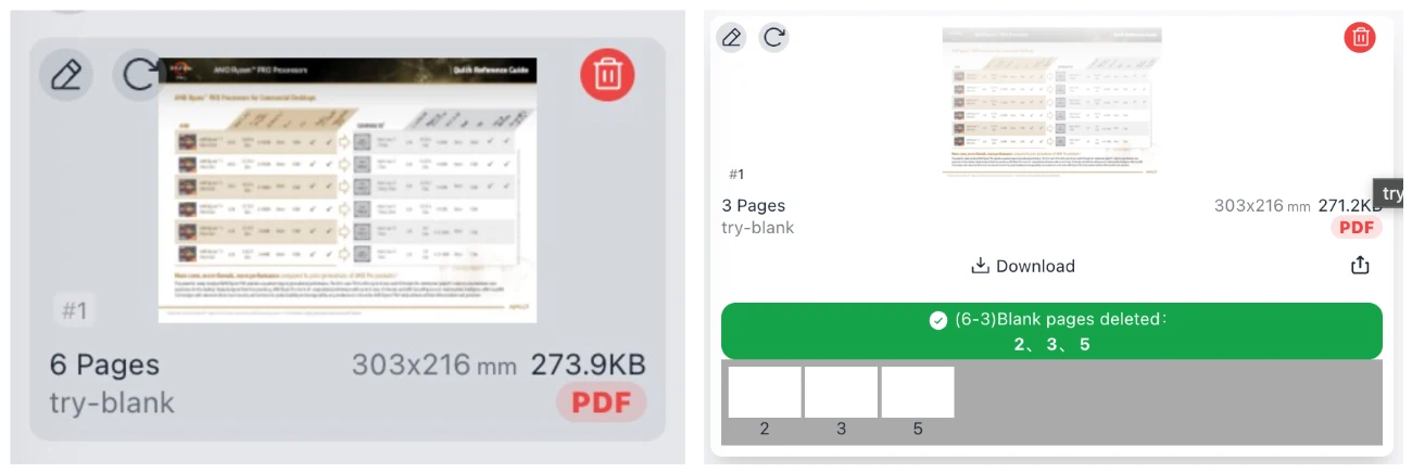 Remove PDF Blank Pages Automatically
